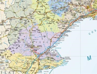 CATALUNYA. MAPA COMARCAL DE CARRETERES (ED.2019) | 9788409082063 | GONZÁLEZ MARTÍNEZ, ANA ISABEL | Llibreria La Gralla | Llibreria online de Granollers