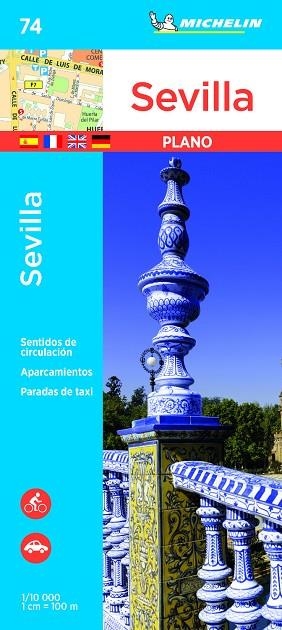 SEVILLA MAPA MICHELIN 2019 | 9782067236981 | VARIOS AUTORES | Llibreria La Gralla | Llibreria online de Granollers