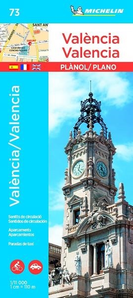 VALENCIA PLANO MICHELIN 2019 | 9782067236974 | VARIOS AUTORES | Llibreria La Gralla | Librería online de Granollers