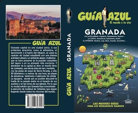 GRANADA GUIA AZUL 2019 | 9788417823153 | MONREAL, MANUEL; MAZARRASA, LUIS | Llibreria La Gralla | Llibreria online de Granollers