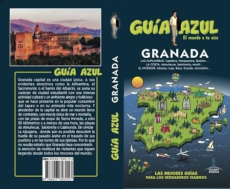 GRANADA GUIA AZUL 2019 | 9788417823153 | MONREAL, MANUEL; MAZARRASA, LUIS | Llibreria La Gralla | Librería online de Granollers