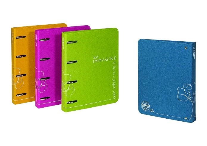 CARPESA 4 ANELLES 25 MM A5 CARTRO RECICLAT IMMAGINE COLORS | 8422951058312 | 12014499 | Llibreria La Gralla | Librería online de Granollers