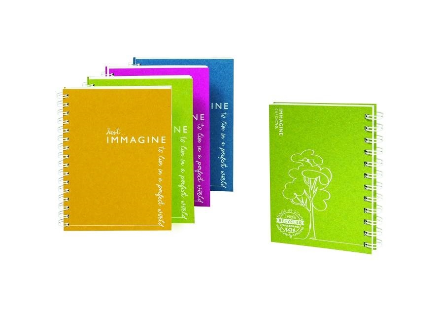LLIBRETA A5 CARTRO RECICLAT IMMAGINE PUNTS | 8422951058138 | 64004199 | Llibreria La Gralla | Librería online de Granollers
