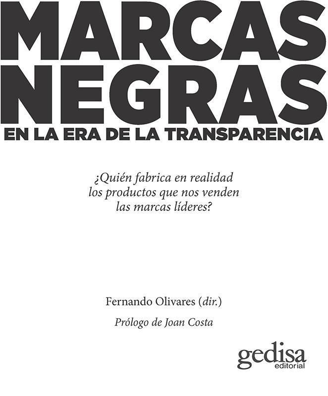 MARCAS NEGRAS | 9788497848282 | OLIVARES DELGADO, FERNANDO/PINEDO DE MIGUEL, ARTURO/LÓPEZ MARTÍNEZ, ANDRÉS/PÉREZ MARÍN, ARMINDA/MIRA | Llibreria La Gralla | Llibreria online de Granollers