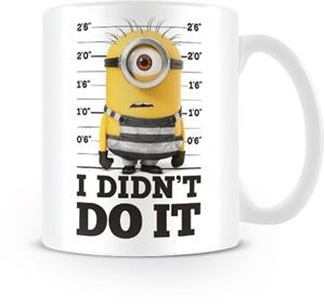 TASSA CERAMICA DESPICABLE ME 3 "I DIDN'T DO IT" | 5050574244183 | VV.AA | Llibreria La Gralla | Librería online de Granollers