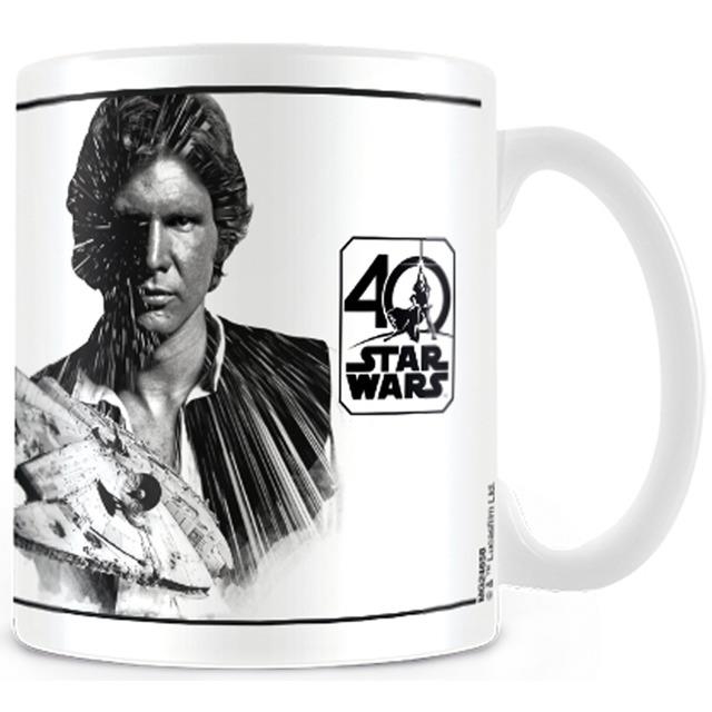 TASSA CERAMICA STAR WARS 40TH ANIVERSARY HAN SOLO | 5050574246583 | DISNEY | Llibreria La Gralla | Librería online de Granollers