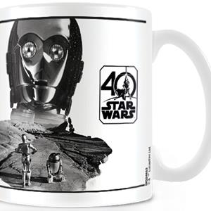 TASSA CERAMICA STAR WARS 40TH ANIVERSARY C3PO | 5050574246538 | PLASTOY | Llibreria La Gralla | Librería online de Granollers