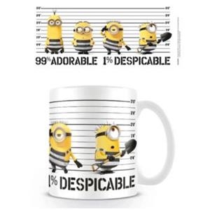 TASSA CERAMICA DESPICABLE ME 3 "99% ADORABLE 1% DESPICABLE" | 5050574245999 | PYRAMID | Llibreria La Gralla | Librería online de Granollers