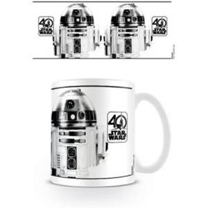 TASSA CERAMICA STAR WARS 40TH ANIVERSAY R2-D2 | 5050574246545 | DISNEY | Llibreria La Gralla | Librería online de Granollers