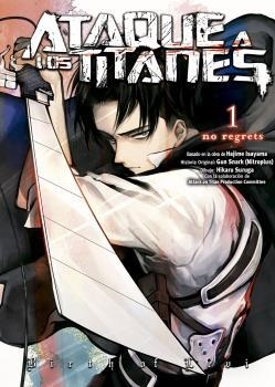 ATAQUE A LOS TITANES:01 NO REGRETS (COLOR) | 9788467935660 | ISAYAMA, GUN SNARK, SURUGA, AT | Llibreria La Gralla | Llibreria online de Granollers