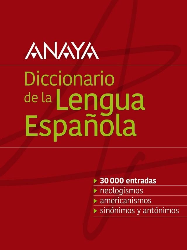 DICCIONARIO ANAYA DE LA LENGUA | 9788499743073 | VOX EDITORIAL | Llibreria La Gralla | Librería online de Granollers