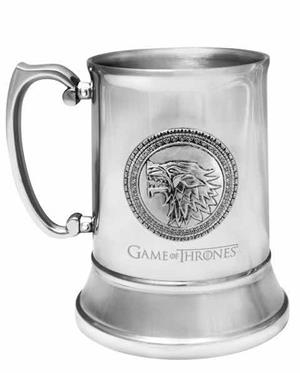 JARRA DE ACERO INOX. GAME OF THRONES ESCUDO STARK | 7615680025842 | SD TOYS | Llibreria La Gralla | Librería online de Granollers