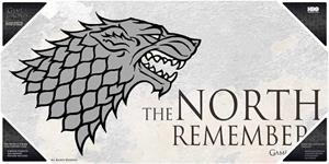 POSTER DE VIDRIO GAME OF THRONES THE NORTH REMEMBERS 60X30 | 8436546891956 | SD TOYS | Llibreria La Gralla | Librería online de Granollers