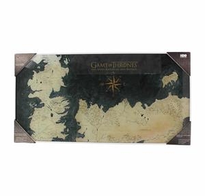 POSTER DE VIDRIO GAME OF THRONES MAPA DE LOS 7 REINOS 60X30 | 8436546891949 | SD TOYS | Llibreria La Gralla | Librería online de Granollers