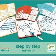 STEP BY STEP DJECO GRAFF AND CO | 3070900083240 | TOP8324 | Llibreria La Gralla | Librería online de Granollers