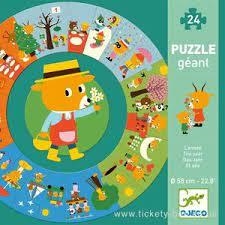 PUZZLE GEGANT DJECO L'ANY | 3070900070165 | TOP7016 | Llibreria La Gralla | Librería online de Granollers