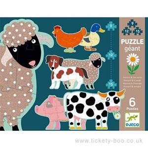 PUZZLE EVOLUTIU DJECO HONORE I AMICS | 3070900071124 | TOP7112 | Llibreria La Gralla | Librería online de Granollers