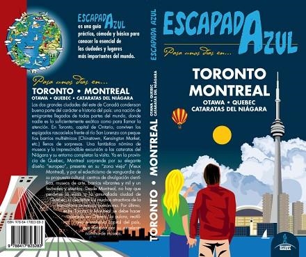 TORONTO Y MONTREAL ESCAPADA AZUL 2019 | 9788417823283 | CABRERA, DANIEL; GARCÍA, JESÚS | Llibreria La Gralla | Llibreria online de Granollers