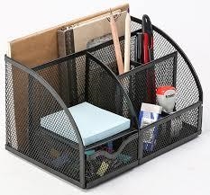 ORGANITZADOR SOBRETAULA Q-CONNECT 5 COMPARTIMENTS REJILLA NEGRE | 5705831172951 | 153571 | Llibreria La Gralla | Llibreria online de Granollers