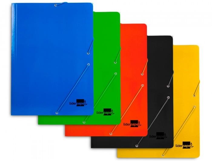 CARPETA GOMES LIDERPAPEL CARTRO FOLI SOLAPES COLORS | 8423473375109 | LID37510 | Llibreria La Gralla | Llibreria online de Granollers