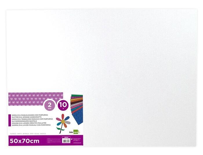 LAMINA GOMA EVA 50X70 BLANC BRILLANT | 8423473872851 | LID79307 | Llibreria La Gralla | Llibreria online de Granollers