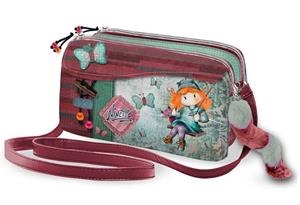 BOLSO BANDOLERA NINETTE DUES CREMALLERES GRONXADOR 2019 | 8435376397614 | WAKBO39761 | Llibreria La Gralla | Llibreria online de Granollers