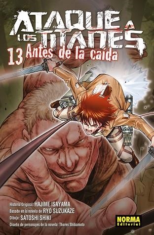 ATAQUE A LOS TITANES ANTES DE LA CAÍDA 13 | 9788467936193 | ISAYAMA, SUZUKAZE, SHIBAMOTO, SHIKI | Llibreria La Gralla | Llibreria online de Granollers