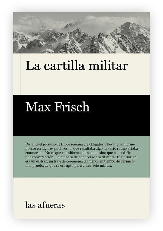 CARTILLA MILITAR, LA | 9788494983726 | FRISCH, MAX | Llibreria La Gralla | Llibreria online de Granollers
