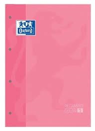 RECANVI FULLS OXFORD A4 ROSA CHICLE | 8427291021583 | 400123681 | Llibreria La Gralla | Librería online de Granollers