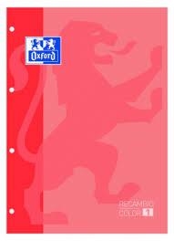 RECANVI FULLS OXFORD A4 TARONJA CLAR | 3020120139654 | 400121584 | Llibreria La Gralla | Llibreria online de Granollers