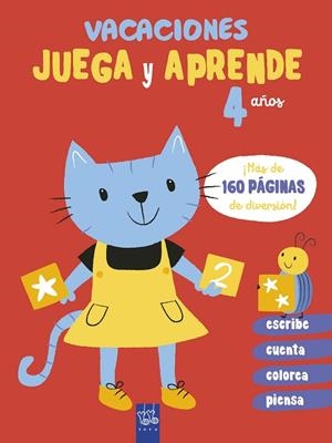 VACACIONES. JUEGA Y APRENDE. 4 AÑOS | 9788408206064 | VVAA | Llibreria La Gralla | Llibreria online de Granollers