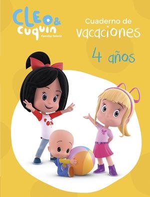 CUADERNO VACACIONES CLEO Y CUQUIN 4 AÑOS | 9788448852597 | VVAA | Llibreria La Gralla | Llibreria online de Granollers