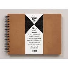 ALBUM TAPA DURA KRAFT 27X20CM 40 F 200G | 3329680954319 | 95431C | Llibreria La Gralla | Llibreria online de Granollers