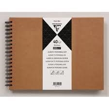 ALBUM TAPA DURA KRAFT 32X24CM 40 F 200G | 3329680954302 | 95430C | Llibreria La Gralla | Librería online de Granollers