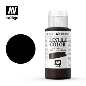PINTURA TEXTILE VALLEJO 60ML NEGRE | 8429551400695 | VAL40069 | Llibreria La Gralla | Librería online de Granollers