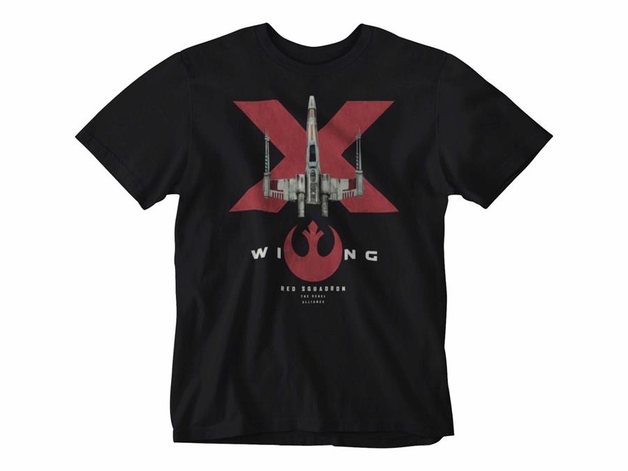 CAMISETA X-WING RED SQUADRON UNISEX TALLA S | 8435450227554 | NAKED CAPYBARA | Llibreria La Gralla | Librería online de Granollers