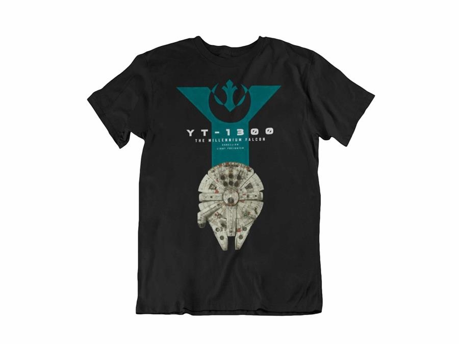 CAMISETA THE MILLENIUM FALCON UNISEX TALLA XL | 8435450229541 | NAKED CAPYBARA | Llibreria La Gralla | Librería online de Granollers