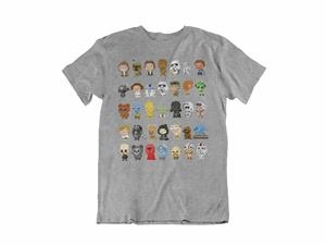 CAMISETA PERSONAJES STAR WARS 8-BIT UNISEX TALLA L | 8435450229695 | NAKED CAPYBARA | Llibreria La Gralla | Librería online de Granollers