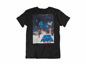 CAMISETA STAR WARS UNA NUEVA ESPERANZA POSTER JAPONES UNISEX TALLA M | 8435450229763 | NAKED CAPYBARA | Llibreria La Gralla | Librería online de Granollers