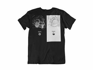 CAMISETA STAR WARS ELIGE EL LADO OSCURO UNISEX TALLA XL | 8435450229909 | NAKED CAPYBARA | Llibreria La Gralla | Librería online de Granollers