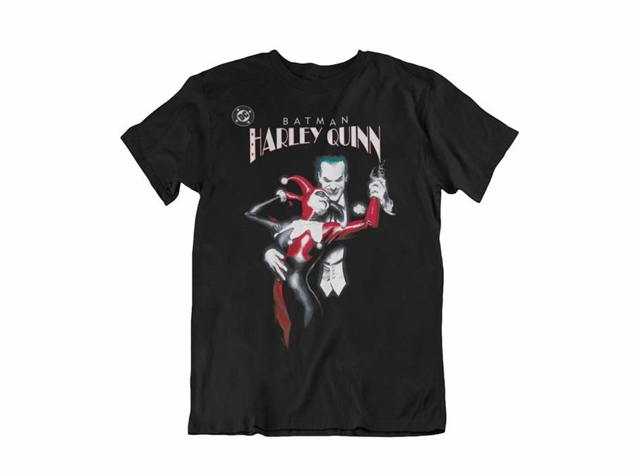 CAMISETA HARLEY QUINN Y EL JOKER ALEX ROSS UNISEX TALLA M | 8435450231209 | NAKED CAPYBARA | Llibreria La Gralla | Llibreria online de Granollers