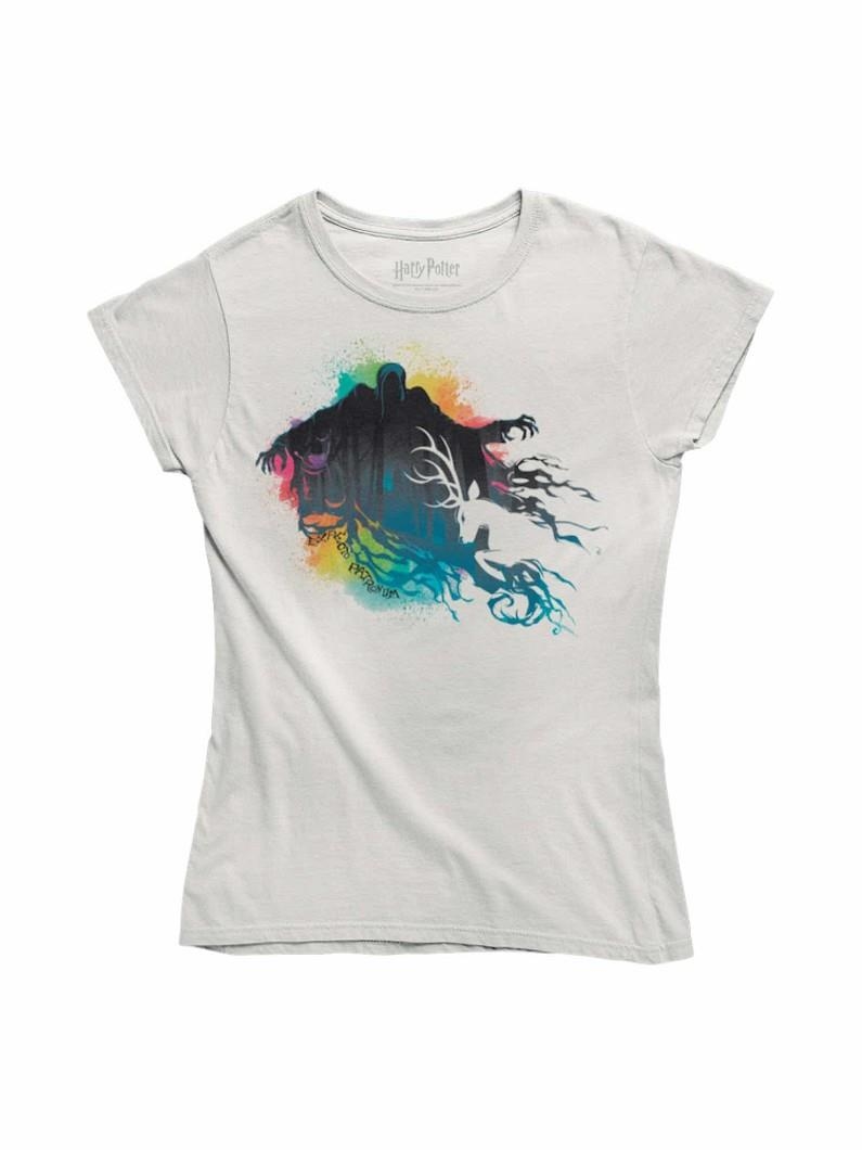 CAMISETA EXPECTO PATRONUM COLORES CHICA TALLA S | 8435450229268 | NAKED CAPYRABA | Llibreria La Gralla | Librería online de Granollers