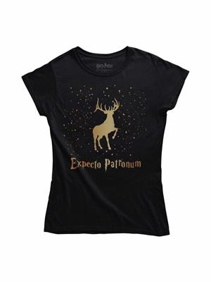 CAMISETA EXPECTO PATRONUM DORADO CHICA TALLA XL | 8435450232183 | NAKED CAPYBARA | Llibreria La Gralla | Llibreria online de Granollers