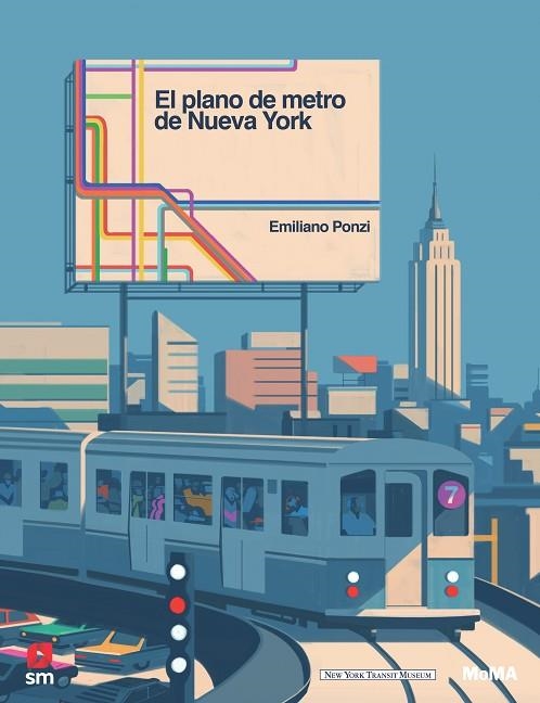 GRAN PLANO DEL METRO DE NUEVA YORK, EL  | 9788491825708 | PONZI, EMILIANO | Llibreria La Gralla | Llibreria online de Granollers