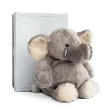 PELUIX ELEFANT 23 CM CAIXETA HISTOIRE D'OURS | 3700349312839 | HO1283 | Llibreria La Gralla | Llibreria online de Granollers
