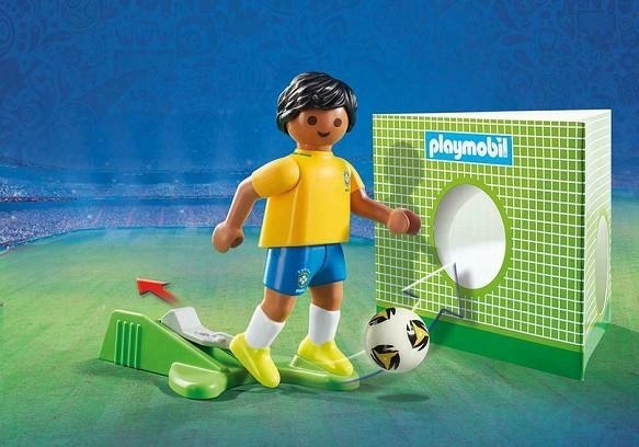 PLAYMOBIL RUSSIA 2018 JUGADOR BRASIL | 4008789095107 | PLAYMOBIL | Llibreria La Gralla | Llibreria online de Granollers