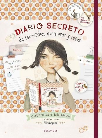 DIARIO SECRETO DE RECUERDOS, AVENTURAS Y RETOS | 9788414023433 | MIRANDA VICENTE, ITZIAR/MIRANDA VICENTE, JORGE | Llibreria La Gralla | Llibreria online de Granollers