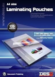 FUNDA PLASTIFICADORA DESQ A4 100 UN 125 MICRES | 8717249818052 | 1009071143 | Llibreria La Gralla | Llibreria online de Granollers