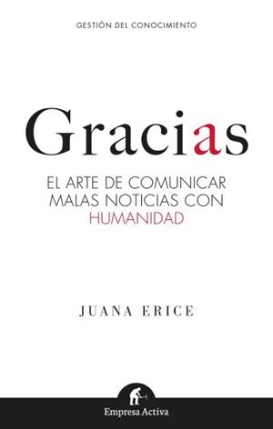 GRACIAS | 9788416997121 | ERICE, JUANA | Llibreria La Gralla | Librería online de Granollers
