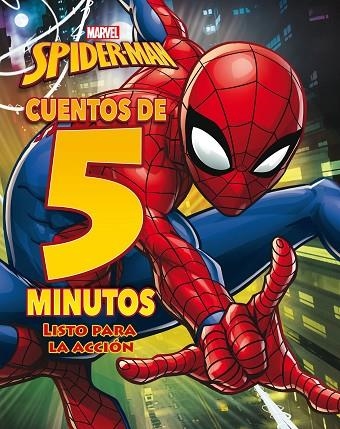 SPIDER-MAN  CUENTOS DE 5 MINUTOS  LISTO PARA LA ACCIÓN | 9788416914609 | VVAA | Llibreria La Gralla | Librería online de Granollers